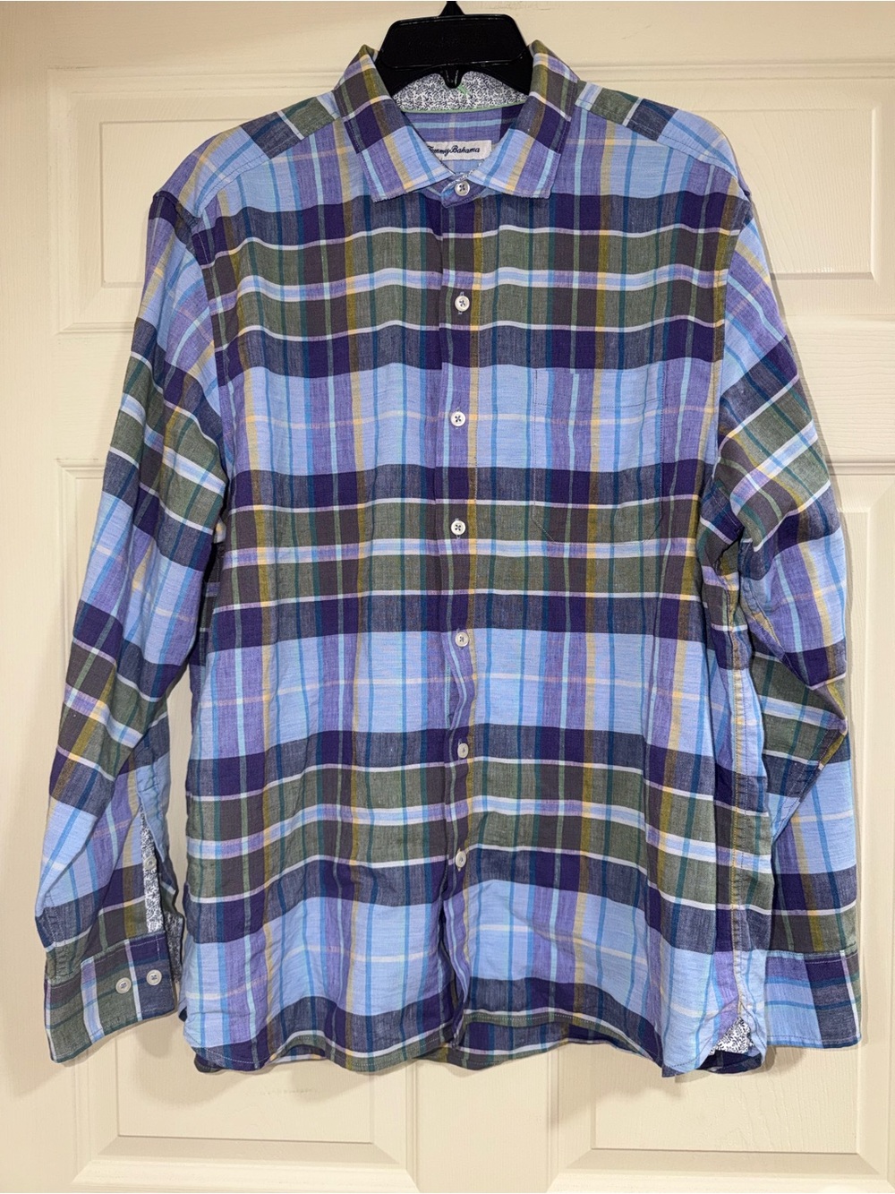 Men’s Tommy Bahama Plaid Button Down Shirt
